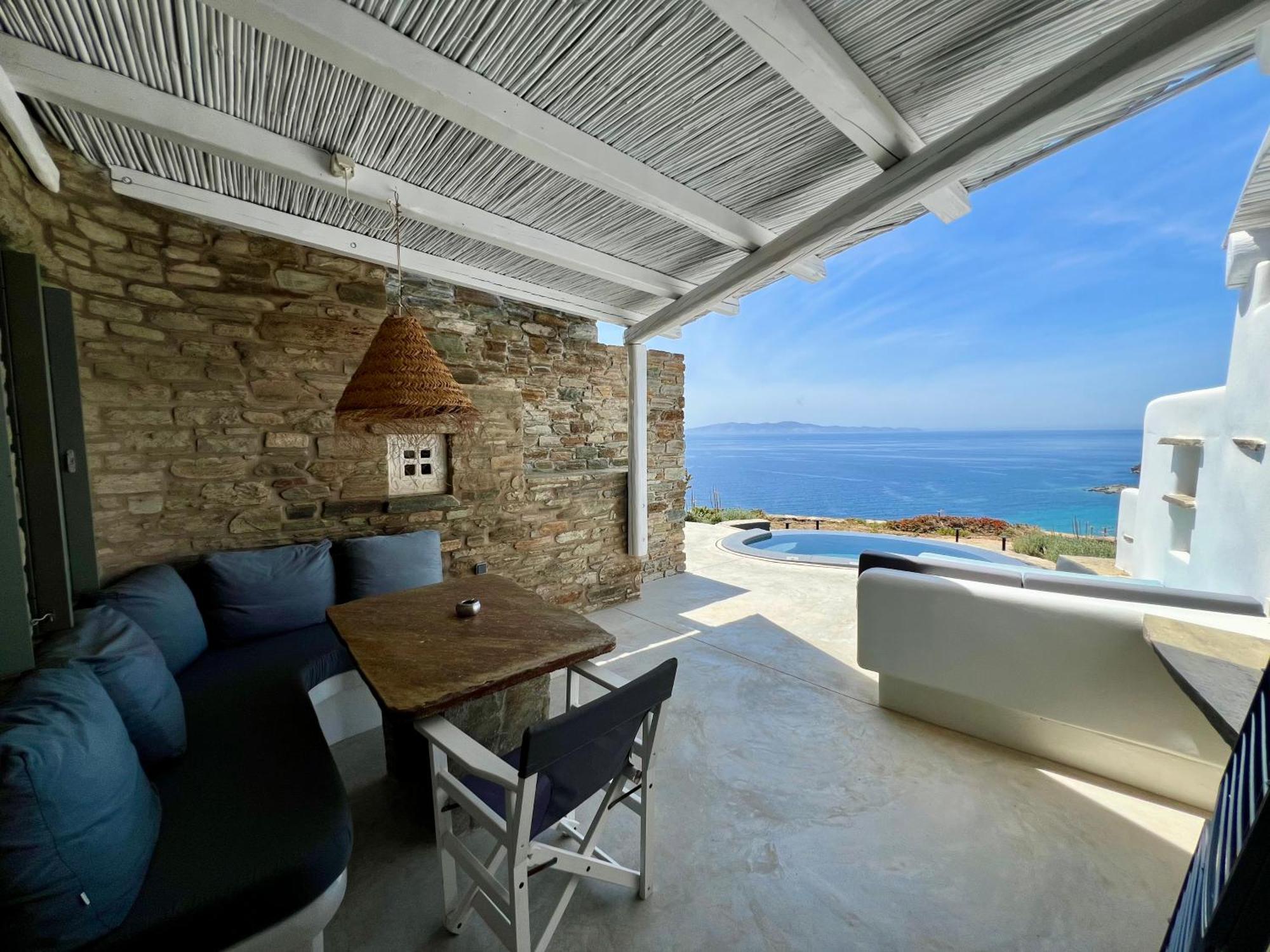 Tinostra Casa Apartment Agios Romanos Bagian luar foto