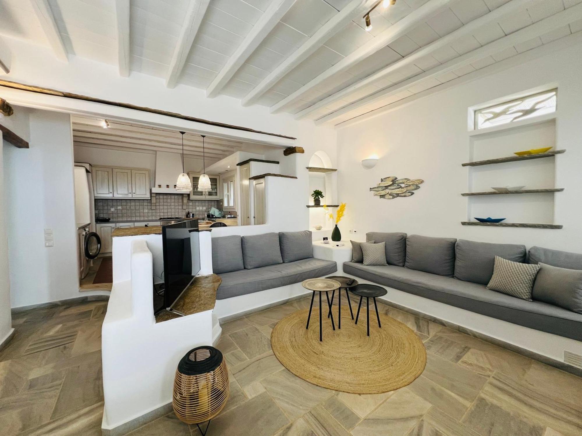 Tinostra Casa Apartment Agios Romanos Bagian luar foto