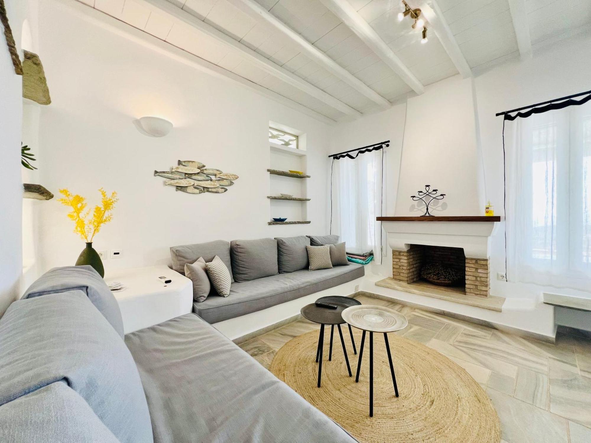 Tinostra Casa Apartment Agios Romanos Bagian luar foto