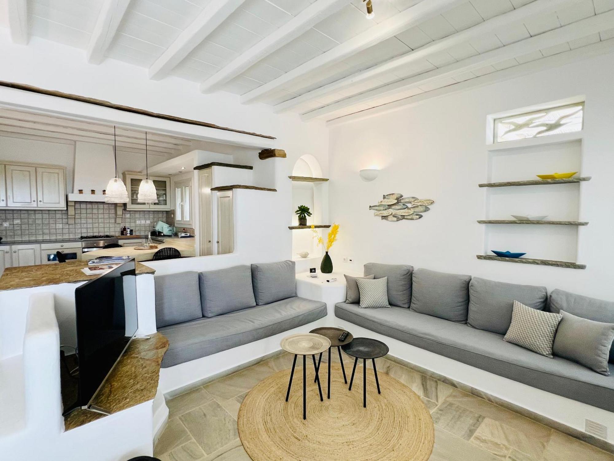 Tinostra Casa Apartment Agios Romanos Bagian luar foto
