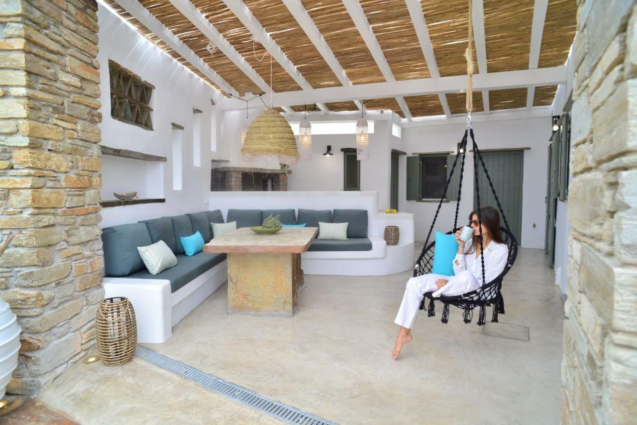 Tinostra Casa Apartment Agios Romanos Bagian luar foto