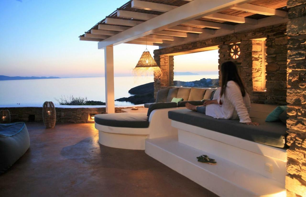 Tinostra Casa Apartment Agios Romanos Bagian luar foto